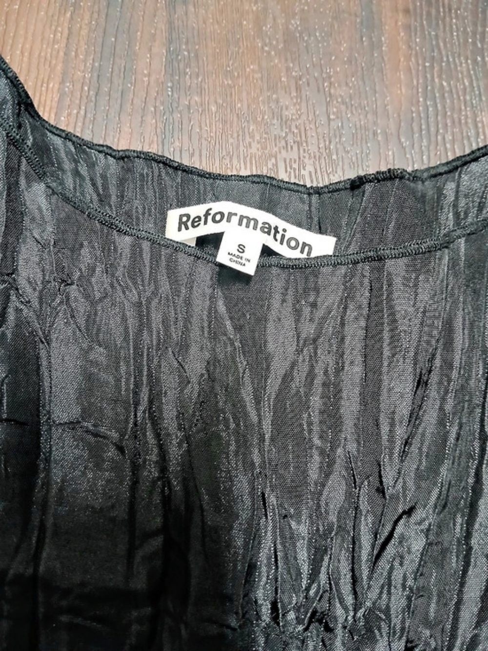 Reformation Oakleigh Tank Top Black Small - Picture 4 of 5